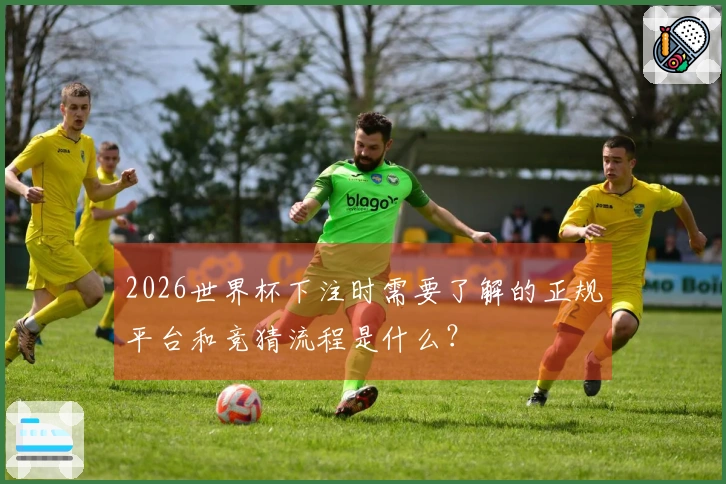 2026世界杯下注时需要了解的正规平台和竞猜流程是什么？