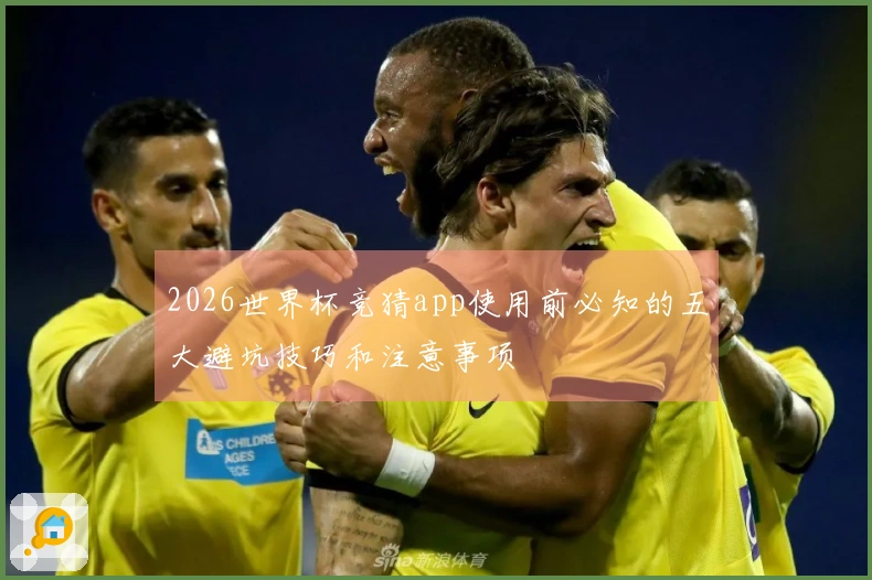2026世界杯竞猜app使用前必知的五大避坑技巧和注意事项