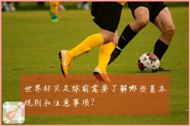 世界杯买足球前需要了解哪些基本规则和注意事项？