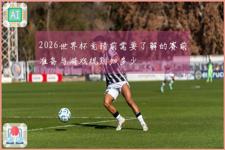 2026世界杯竞猜前需要了解的赛前准备与游戏规则知多少